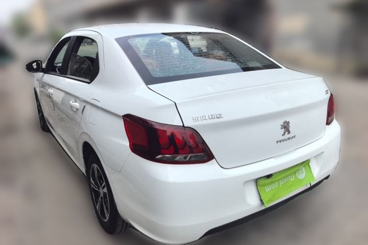 Used Peugeot 301 2017 1.6L Automatic Comfort Edition Rear Left 45 Deg