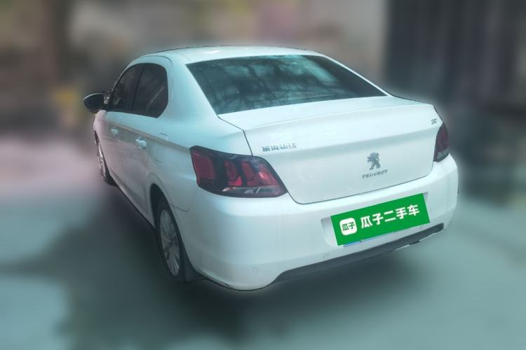 Used Peugeot 301 2017 1.6L Automatic Comfort Edition Rear Left 45 Deg