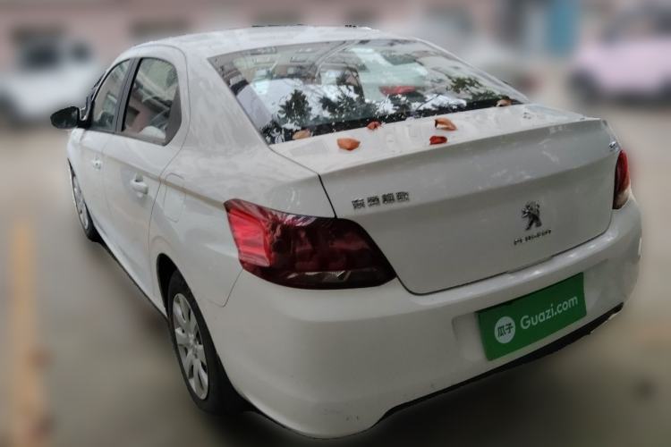 Used Peugeot 301 2017 1.6L Manual Comfort Edition Rear Left 45 Deg