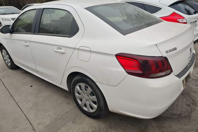 Used Peugeot 301 2017 1.6L Manual Comfort Edition Rear Left 45 Deg