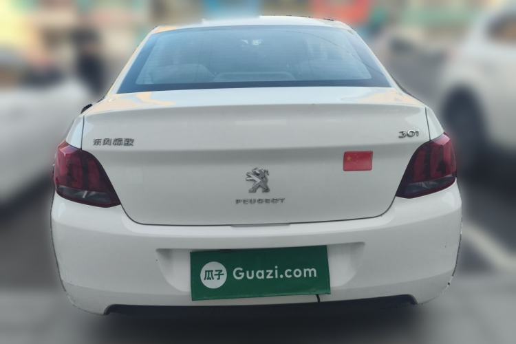 Used Peugeot 301 2017 1.6L Manual Comfort Edition Rear