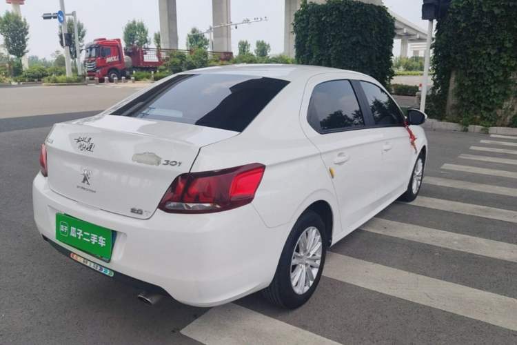 Used Peugeot 301 2017 1.6L Manual Comfort Edition Rear Right 45 Deg
