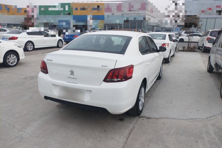 Used Peugeot 301 2017 1.6L Manual Comfort Edition Rear Right 45 Deg