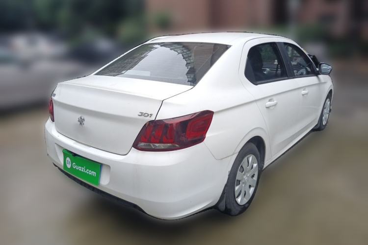 Used Peugeot 301 2017 1.6L Manual Comfort Edition Rear Right 45 Deg