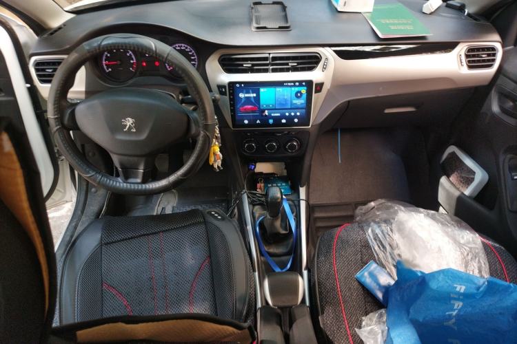 Used Peugeot 301 2018 1.6L Manual Comfort Edition Audio And AC Panel