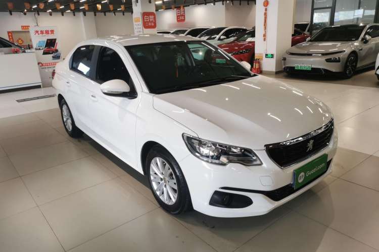 Used Peugeot 301 2018 1.6L Automatic Comfort Edition Front Right 45 Deg