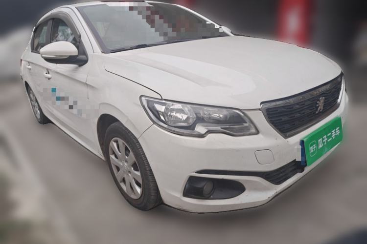 Used Peugeot 301 2018 1.6L Automatic Comfort Edition Front Right 45 Deg