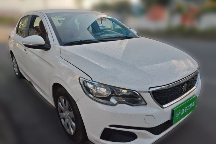 Used Peugeot 301 2018 1.6L Automatic Comfort Edition Front Right 45 Deg
