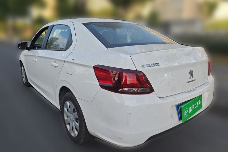 Used Peugeot 301 2018 1.6L Automatic Comfort Edition Rear Left 45 Deg