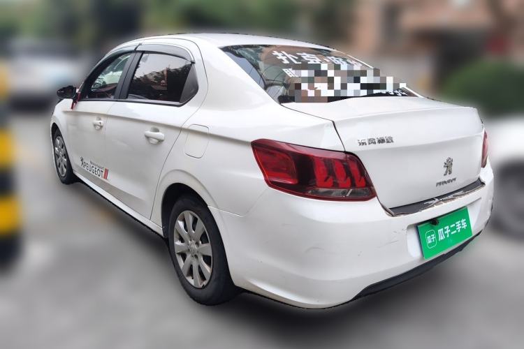 Used Peugeot 301 2018 1.6L Manual Comfort Edition Rear Left 45 Deg