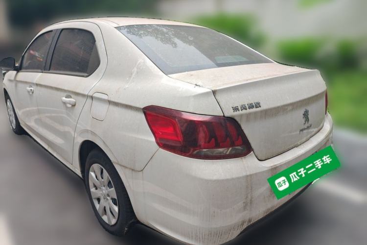 Used Peugeot 301 2018 1.6L Manual Comfort Edition Rear Left 45 Deg