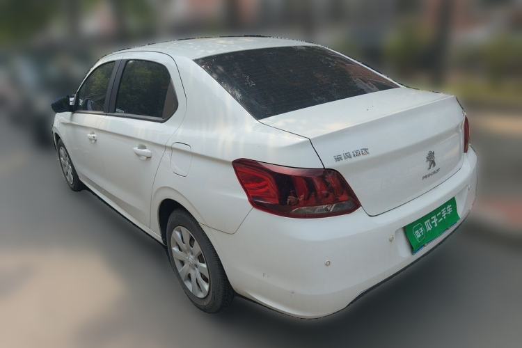 Used Peugeot 301 2018 1.6L Manual Comfort Edition Rear Left 45 Deg