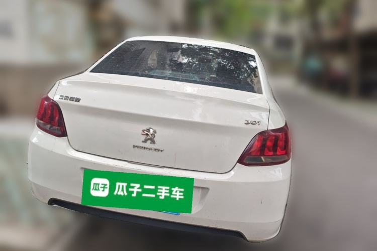 Used Peugeot 301 2018 1.6L Manual Comfort Edition Rear