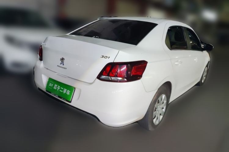 Used Peugeot 301 2018 1.6L Manual Comfort Edition Rear Right 45 Deg