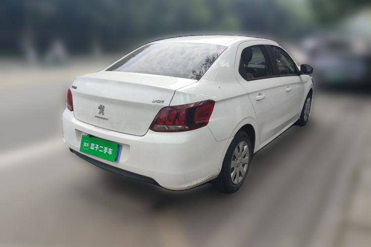 Used Peugeot 301 2018 1.6L Manual Comfort Edition Rear Right 45 Deg