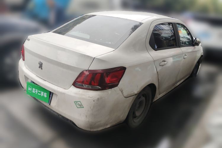 Used Peugeot 301 2018 1.6L Manual Comfort Edition Rear Right 45 Deg