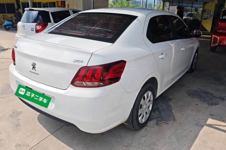 Used Peugeot 301 2018 1.6L Manual Comfort Edition Rear Right 45 Deg