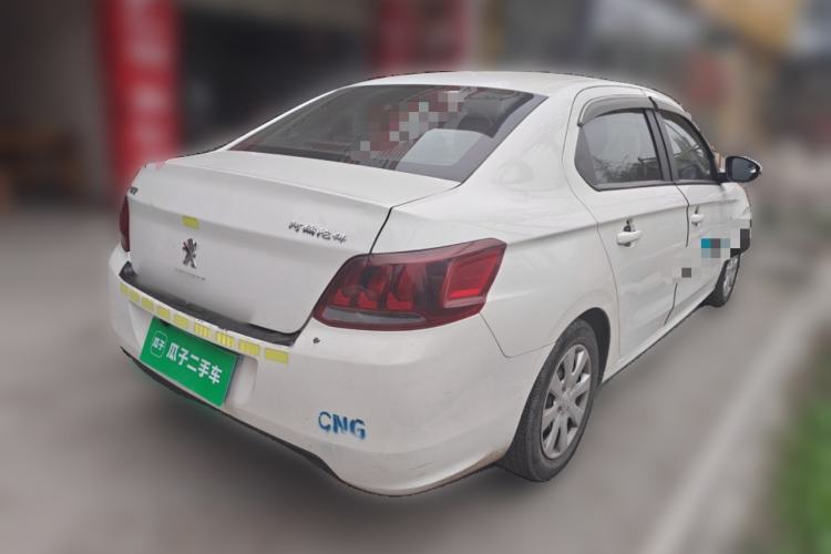 Used Peugeot 301 2018 1.6L Automatic Comfort Edition Rear Right 45 Deg