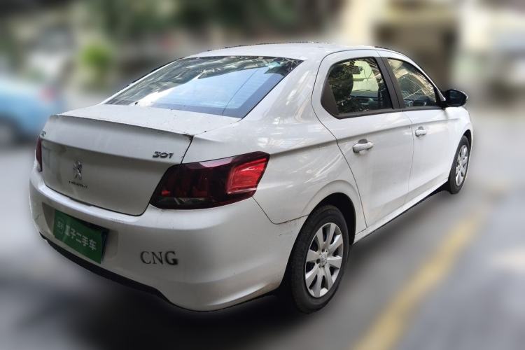 Used Peugeot 301 2018 1.6L Manual Comfort Edition Rear Right 45 Deg