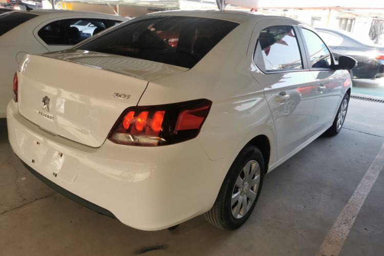 Used Peugeot 301 2018 1.6L Manual Comfort Edition Rear Right 45 Deg