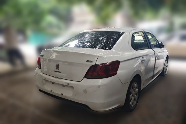 Used Peugeot 301 2018 1.6L Manual Comfort Edition Rear Right 45 Deg