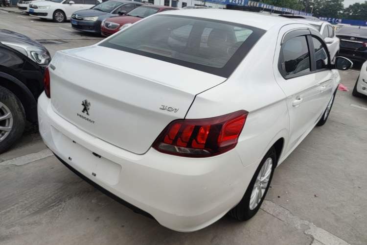 Used Peugeot 301 2018 1.6L Manual Comfort Edition Rear Right 45 Deg
