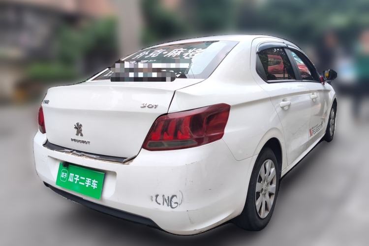 Used Peugeot 301 2018 1.6L Manual Comfort Edition Rear Right 45 Deg