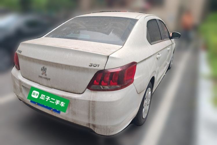 Used Peugeot 301 2018 1.6L Manual Comfort Edition Rear Right 45 Deg