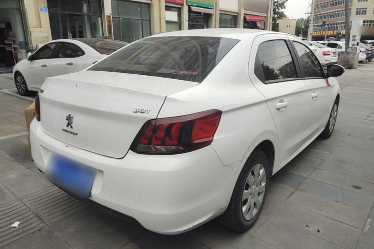 Used Peugeot 301 2018 1.6L Manual Comfort Edition Rear Right 45 Deg