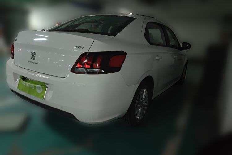 Used Peugeot 301 2018 1.6L Manual Comfort Edition Rear Right 45 Deg