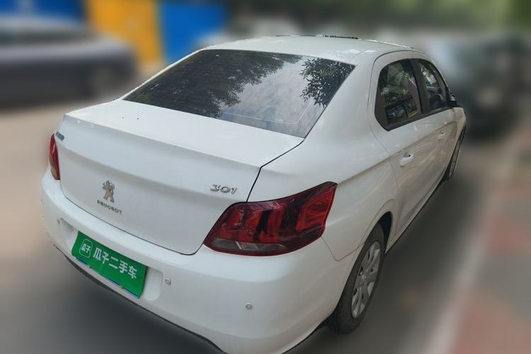 Used Peugeot 301 2018 1.6L Manual Comfort Edition Rear Right 45 Deg