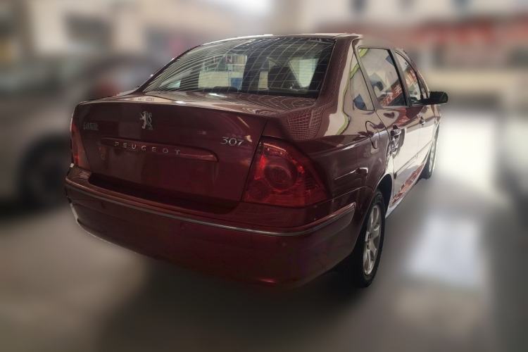 Used Peugeot 307 2007 Revised Version 1.6L Automatic Comfort Edition Rear Right 45 Deg