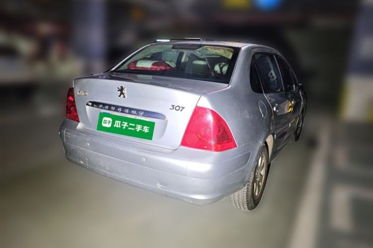 Used Peugeot 307 2007 Revised Version 1.6L Automatic Comfort Edition Rear Right 45 Deg