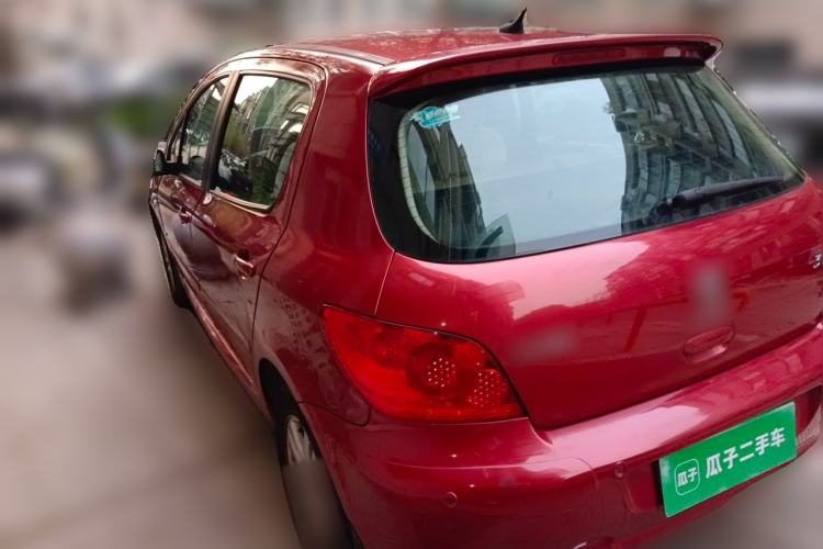Used Peugeot 307 2008 Hatchback 2.0L Automatic Elegant Edition Rear Left 45 Deg
