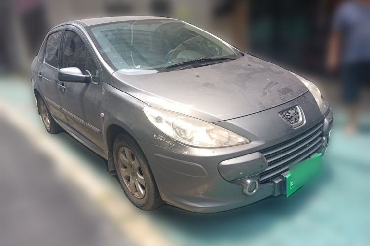 Used Peugeot 307 2009 Sedan 1.6L Manual Allure Edition Front Right 45 Deg