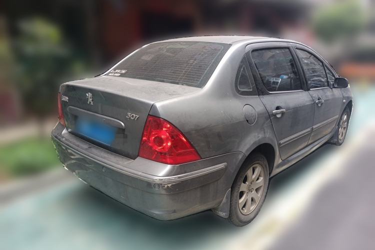 Used Peugeot 307 2009 Sedan 1.6L Manual Allure Edition Rear Right 45 Deg