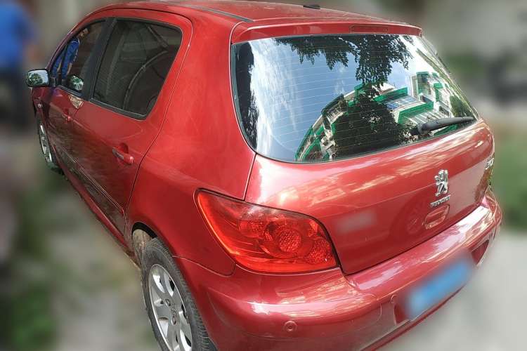 Used Peugeot 307 2009 Hatchback 1.6L Automatic Elite Edition Rear Left 45 Deg
