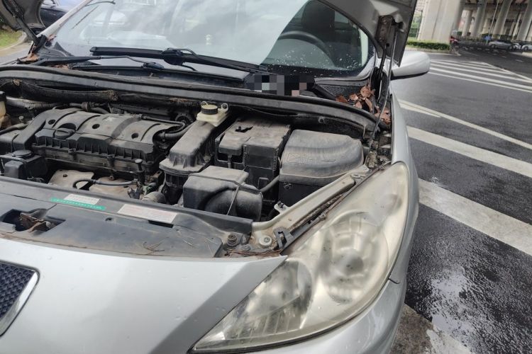 Used Peugeot 307 2009 Sedan 1.6L Manual Allure Edition Engine Bay Left