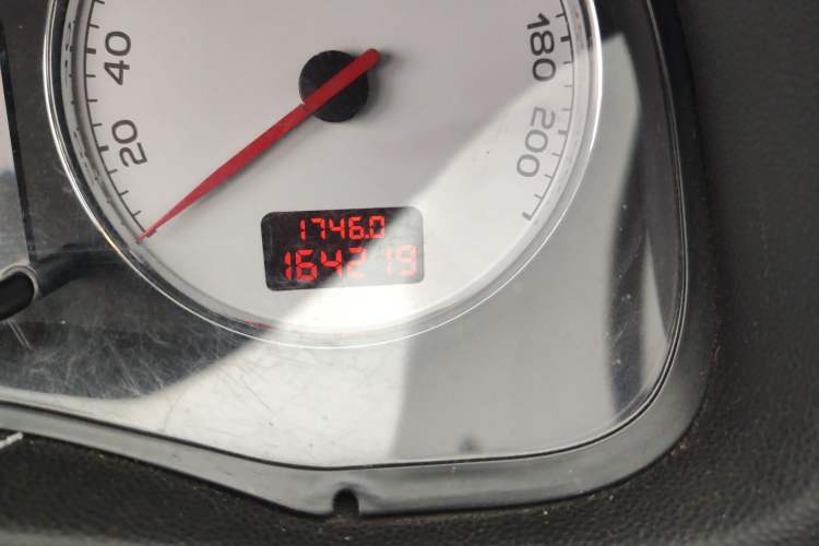 Used Peugeot 307 2010 Hatchback 1.6L Automatic Comfort Edition Odometer Close Up