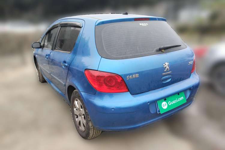 Used Peugeot 307 2010 Hatchback 1.6L Automatic Comfort Edition Rear Left 45 Deg
