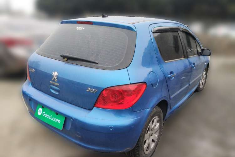 Used Peugeot 307 2010 Hatchback 1.6L Automatic Comfort Edition Rear Right 45 Deg
