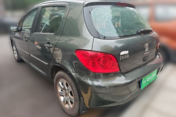 Used Peugeot 307 2010 Hatchback 1.6L Automatic Comfort Edition Rear Left 45 Deg