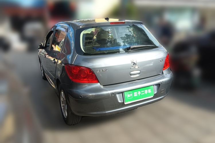 Used Peugeot 307 2010 Hatchback 1.6L Automatic Comfort Edition Rear Left 45 Deg