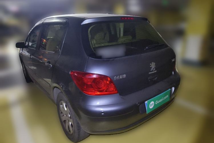 Used Peugeot 307 2010 Hatchback 1.6L Automatic Comfort Edition Rear Left 45 Deg