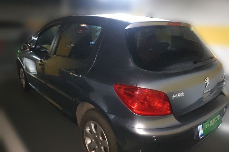 Used Peugeot 307 2010 Hatchback 1.6L Manual Comfort Edition Rear Left 45 Deg