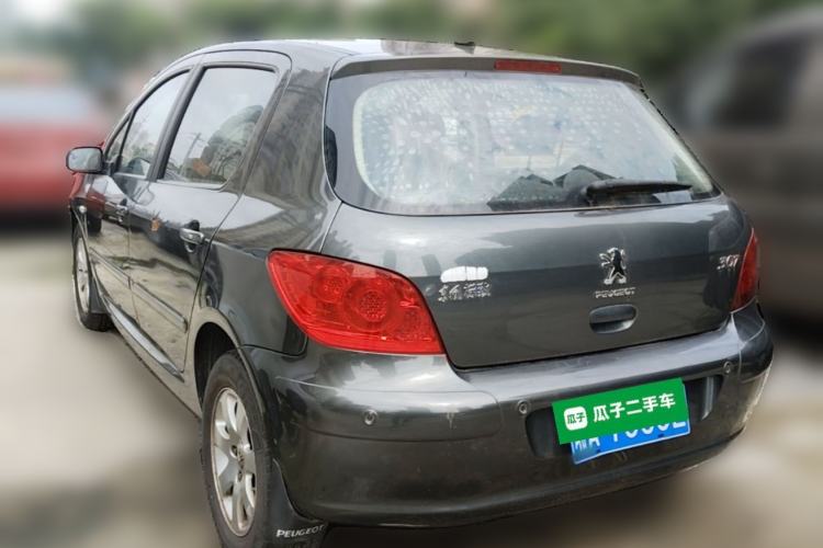 Used Peugeot 307 2010 Hatchback 1.6L Automatic Comfort Edition Rear Left 45 Deg