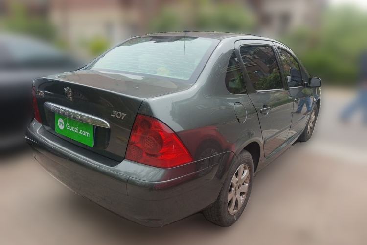 Used Peugeot 307 2010 Sedan 1.6L Automatic Comfort Edition Rear Right 45 Deg