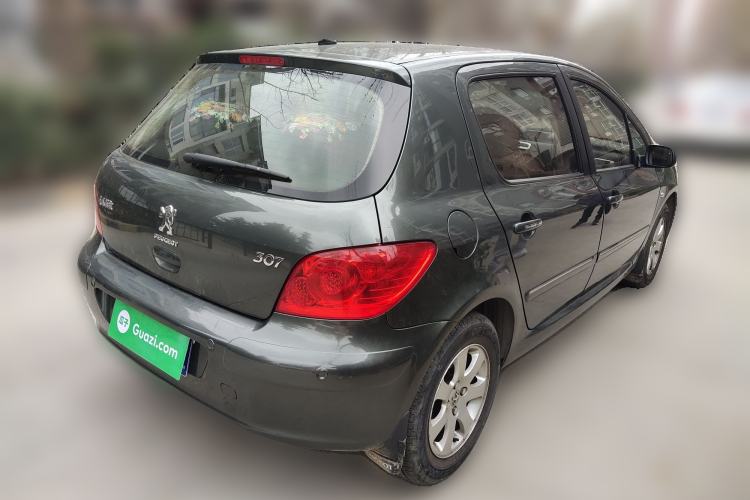 Used Peugeot 307 2010 Hatchback 1.6L Automatic Comfort Edition Rear Right 45 Deg