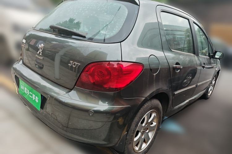 Used Peugeot 307 2010 Hatchback 1.6L Automatic Comfort Edition Rear Right 45 Deg