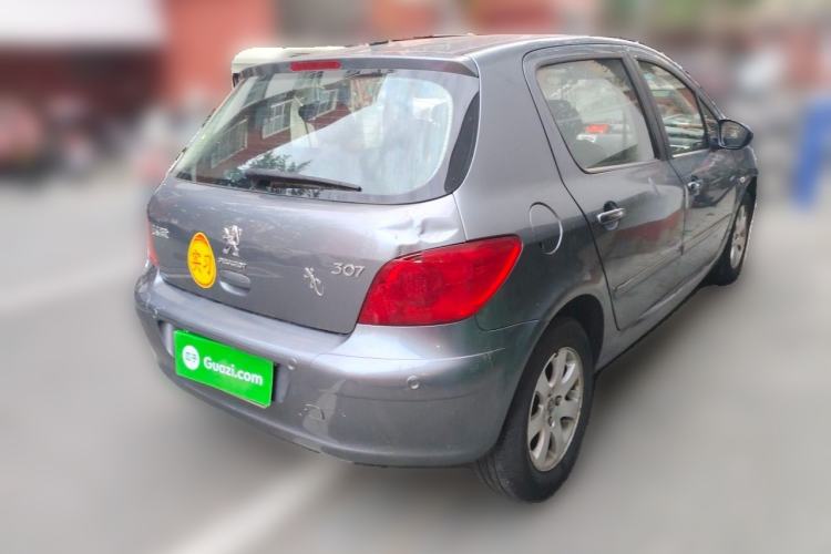 Used Peugeot 307 2010 Hatchback 1.6L Automatic Comfort Edition Rear Right 45 Deg